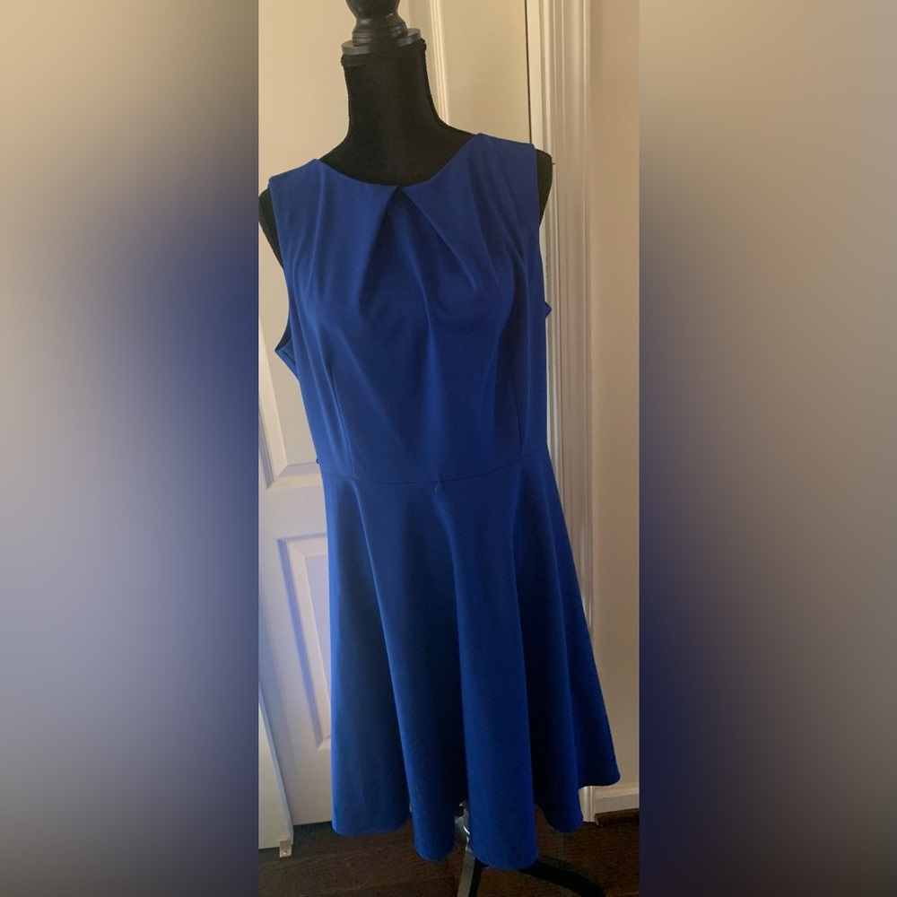 Blue dress